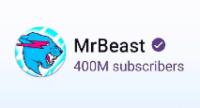 MrBeast: First YouTuber to Hit 400 Mn Subscribers